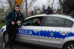 spotkanie zwycięzców konkursu o Fotel komendanta w KPP w Rawiczu (z policjantami RD) #4
