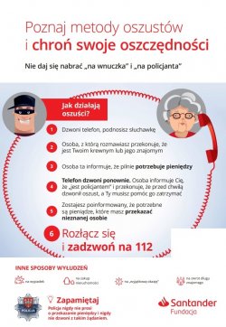 ulotka dla seniorów by nie dali się oszukać